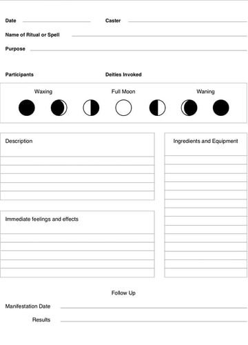 Spell Paper Notebook with Index